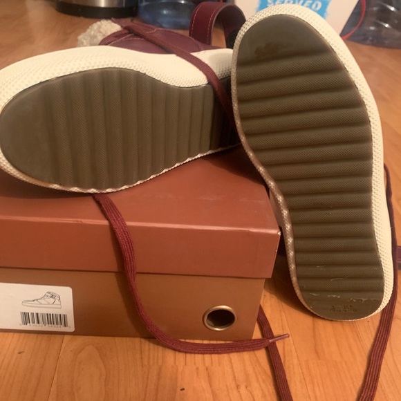 New COACH Shearling mens sneakers - Picture 3 of 12